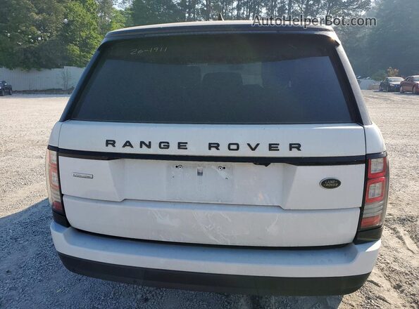 SALGS2FE6HA378782 2017 LAND ROVER RANGE White უკანა ხედი