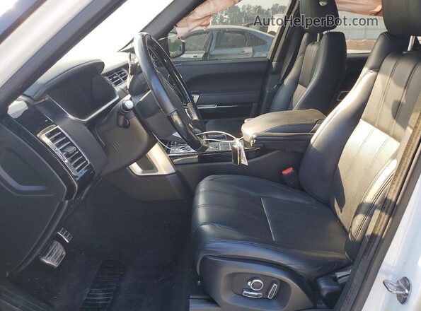 SALGS2FE6HA378782 2017 LAND ROVER RANGE White წინა სალონის ხედი