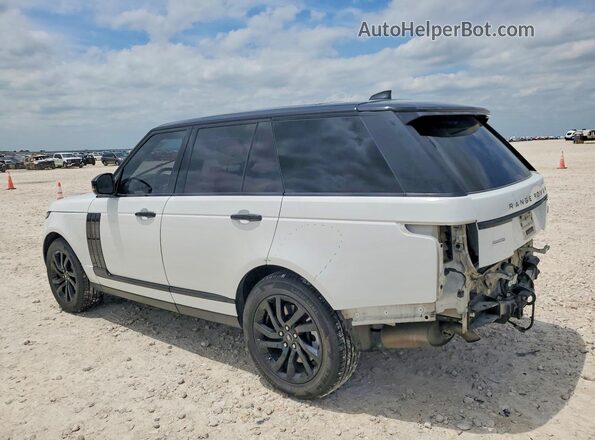 SALGS2FE9HA322545 2017 LAND ROVER RANGE Белый Задняя левая четверть