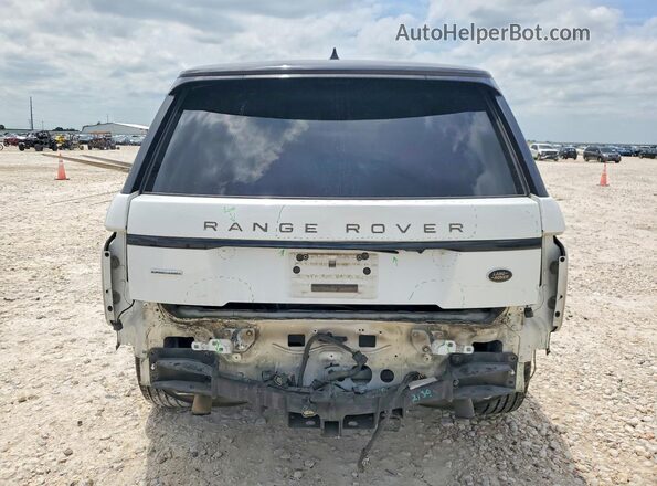 SALGS2FE9HA322545 2017 LAND ROVER RANGE Белый Вид сзади