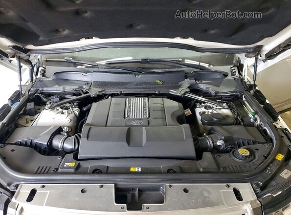 SALGS2FEXHA359278 2017 LAND ROVER RANGE White Engine compartment view