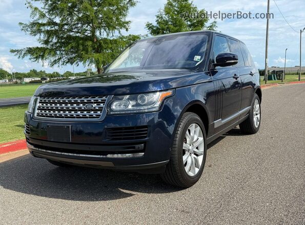 SALGS2FK7HA338555 2017 LAND ROVER RANGE Blue Tył lewy