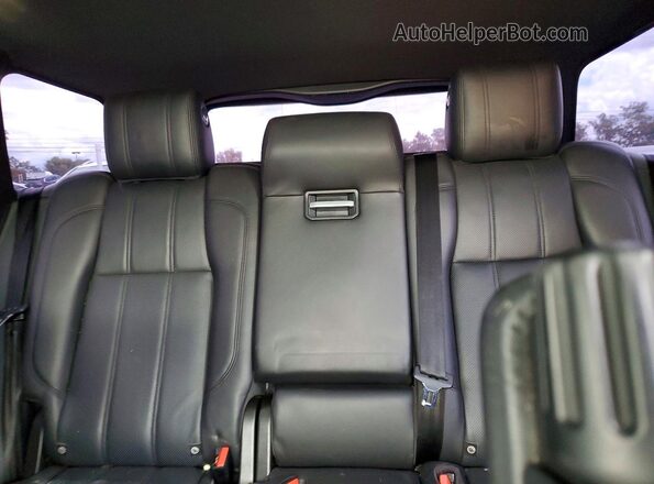 SALGS2FK8HA325443 2017 LAND ROVER RANGE Black Вид задніх сидінь