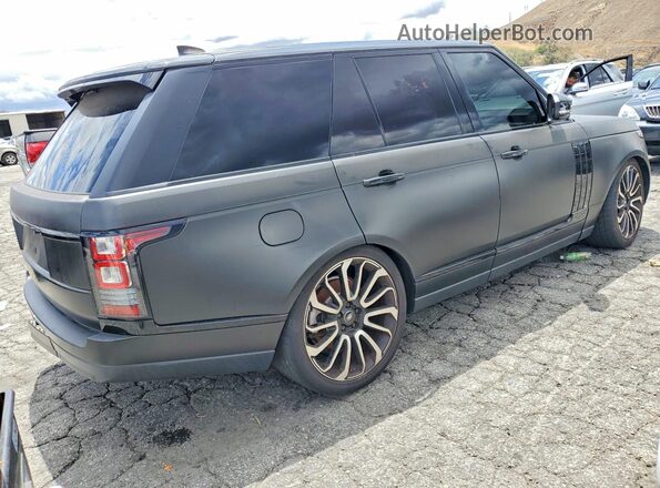 SALGS2FK8HA325443 2017 LAND ROVER RANGE Black Задня права чверть