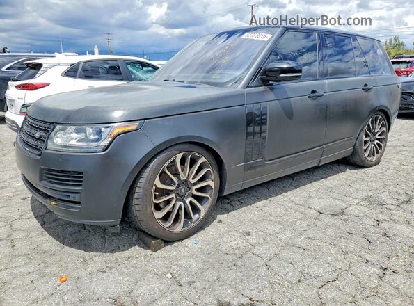 SALGS2FK8HA325443 2017 LAND ROVER RANGE Black Передня ліва чверть