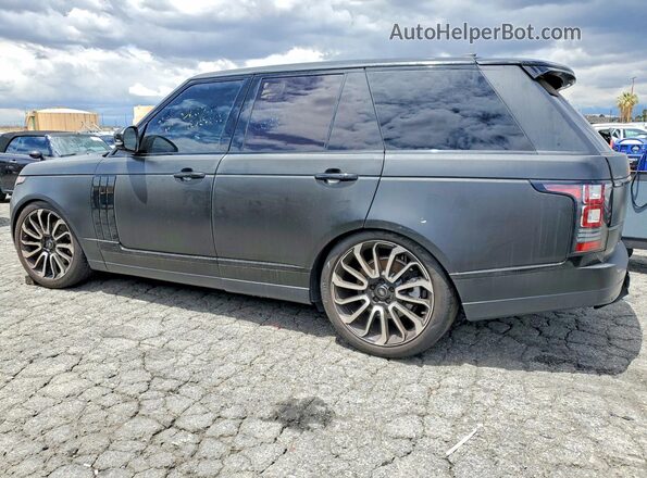 SALGS2FK8HA325443 2017 LAND ROVER RANGE Black Задня ліва чверть