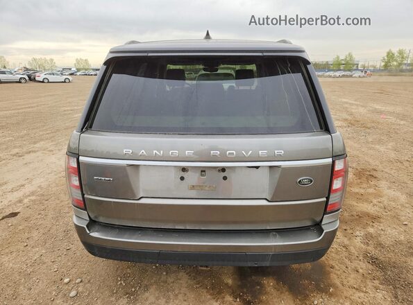 SALGS2FK8HA340203 2017 LAND ROVER RANGE Silver უკანა ხედი