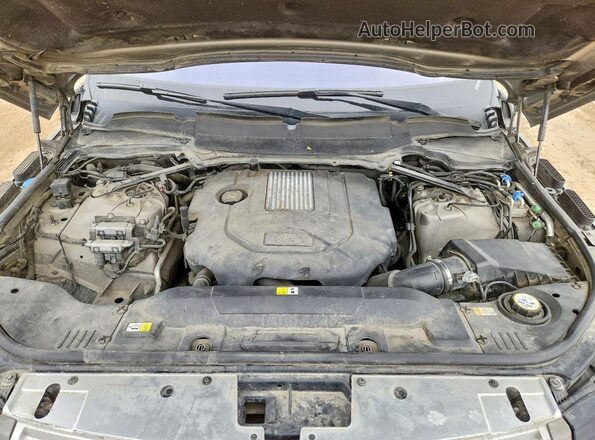 SALGS2FK8HA340203 2017 LAND ROVER RANGE Silver ძრავის განყოფილების ხედი