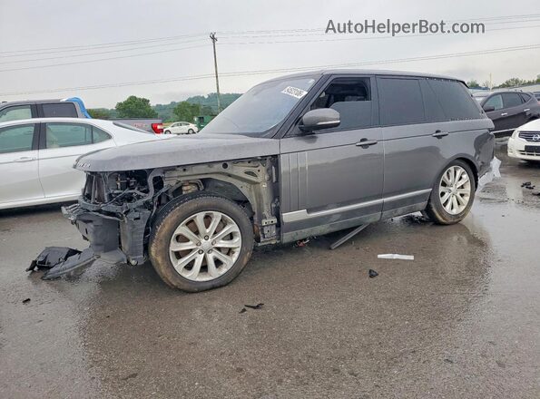 SALGS2FV1HA379421 2017 LAND ROVER RANGE Серый Передняя левая четверть