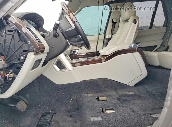 SALGS2FV1HA379421 2017 LAND ROVER RANGE Серый Вид салона спереди