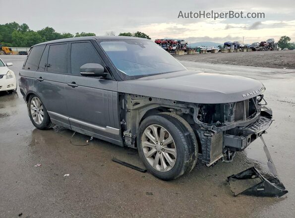 SALGS2FV1HA379421 2017 LAND ROVER RANGE Серый Передняя правая четверть