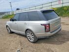 2017 Land Rover Range Rover Hse Серебряный vin: SALGS2FV2HA357461
