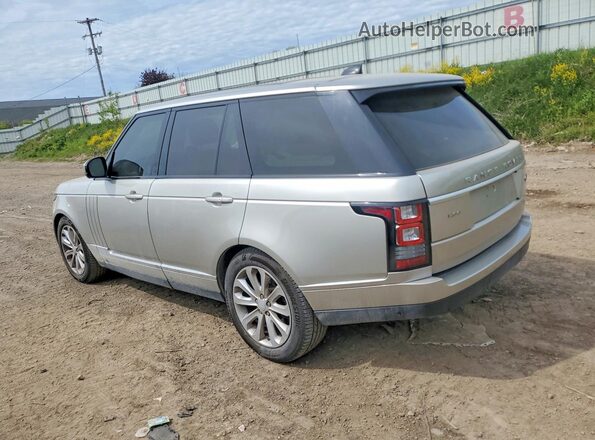 SALGS2FV2HA357461 2017 LAND ROVER RANGE Серебряный Задняя левая четверть