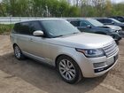 2017 Land Rover Range Rover Hse Серебряный vin: SALGS2FV2HA357461