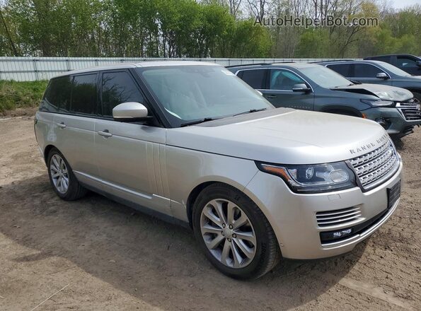 SALGS2FV2HA357461 2017 LAND ROVER RANGE Серебряный Передняя правая четверть