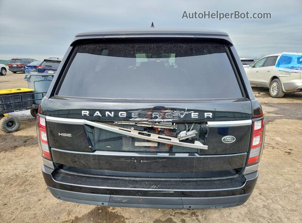 SALGS2FV3HA331533 2017 LAND ROVER RANGE Black Widok z tyłu