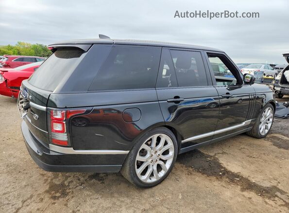 SALGS2FV3HA331533 2017 LAND ROVER RANGE Black Tył prawy
