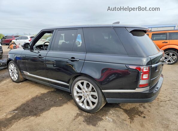 SALGS2FV3HA331533 2017 LAND ROVER RANGE Black Tył lewy