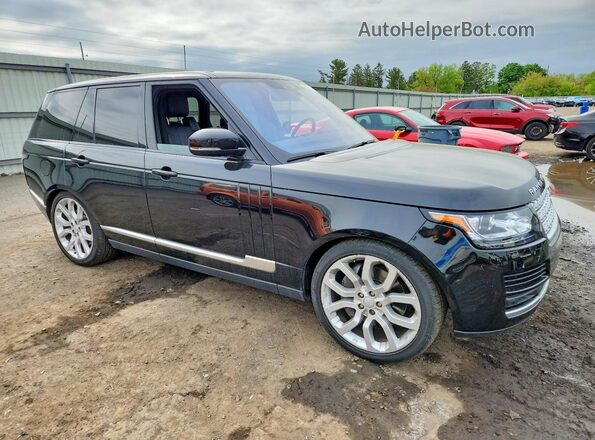 SALGS2FV3HA331533 2017 LAND ROVER RANGE Black Przód prawy