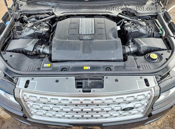 SALGS2FV3HA331533 2017 LAND ROVER RANGE Black Widok komory silnika