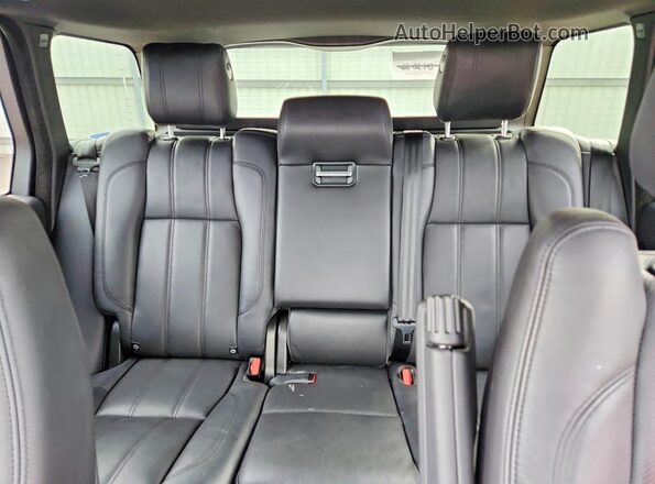 SALGS2FV3HA331533 2017 LAND ROVER RANGE Black Widok tylnych siedzeń