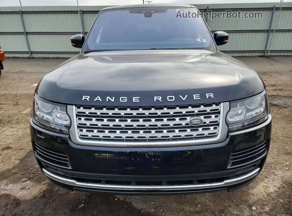 SALGS2FV3HA331533 2017 LAND ROVER RANGE Black Widok z przodu