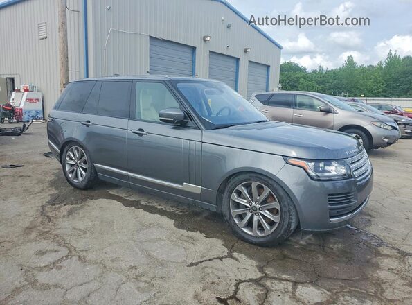 SALGS2FV5HA372357 2017 LAND ROVER RANGE Серебряный Передняя правая четверть