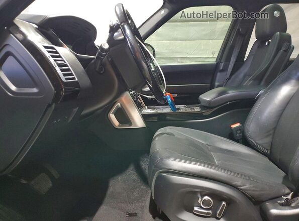 SALGS2FV8HA360591 2017 LAND ROVER RANGE Белый Вид салона спереди