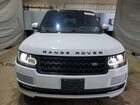 2017 Land Rover Range Rover Hse Белый vin: SALGS2FV8HA360591