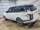 2017 Land Rover Range Rover Hse Белый vin: SALGS2FV8HA360591