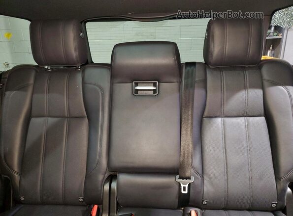 SALGS2FV8HA360591 2017 LAND ROVER RANGE Белый Вид задних сидений