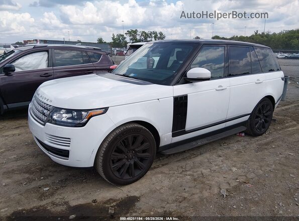 SALGS2FV8HA379576 2017 LAND ROVER RANGE ROVER White Przód lewy