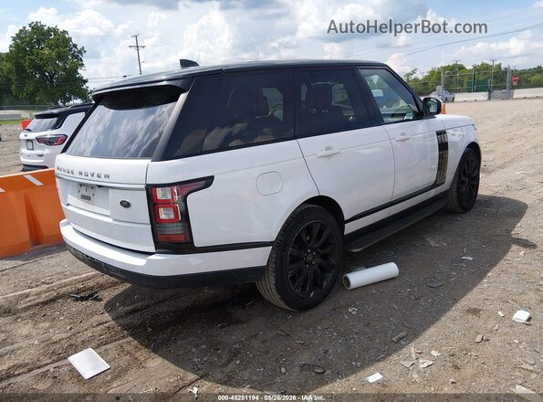 SALGS2FV8HA379576 2017 LAND ROVER RANGE ROVER White Tył prawy