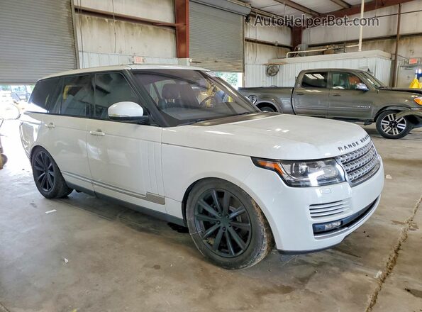SALGS2KF1GA298318 2016 LAND ROVER RANGE Белый Передняя правая четверть