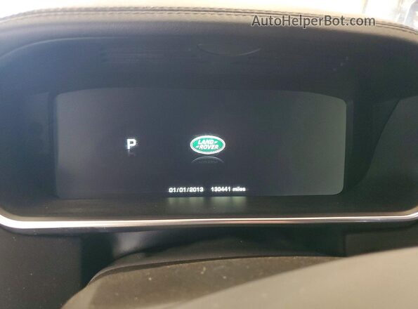 SALGS2KF1GA298318 2016 LAND ROVER RANGE Белый Вид щитка приборов