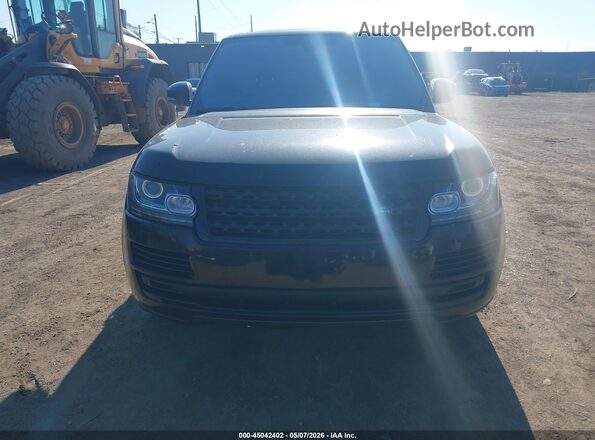 SALGS2KF7GA304090 2016 LAND ROVER RANGE ROVER Black Vista frontal