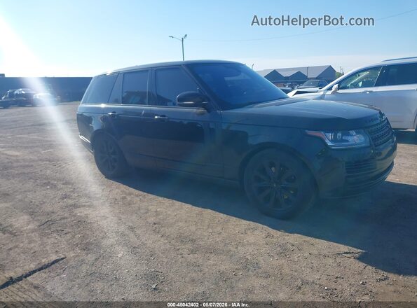 SALGS2KF7GA304090 2016 LAND ROVER RANGE ROVER Black Delantero derecho