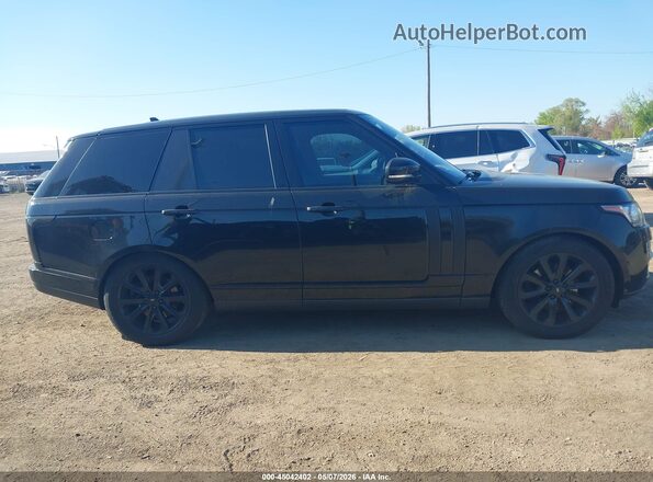 SALGS2KF7GA304090 2016 LAND ROVER RANGE ROVER Black Vista interior trasera