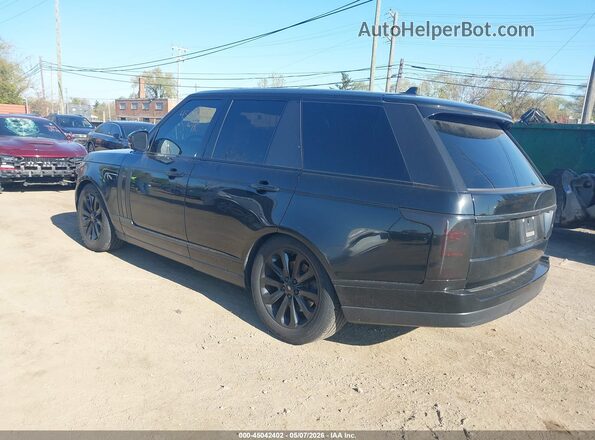 SALGS2KF7GA304090 2016 LAND ROVER RANGE ROVER Black Trasero izquierdo