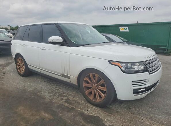 SALGS2KF9GA310795 2016 LAND ROVER RANGE White Передня права чверть