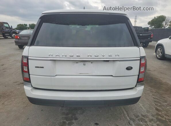 SALGS2KF9GA310795 2016 LAND ROVER RANGE White Вид ззаду
