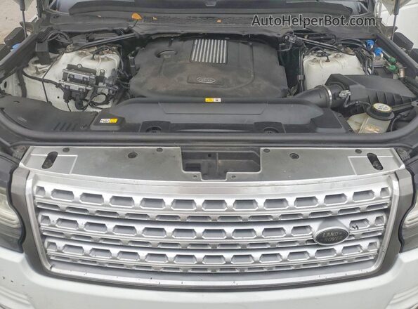 SALGS2KF9GA310795 2016 LAND ROVER RANGE White Вид підкапотного простору