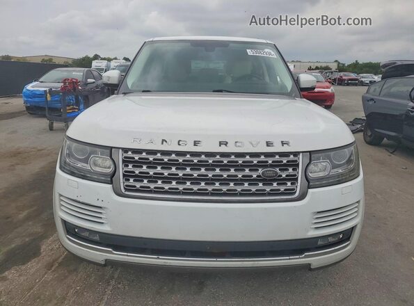 SALGS2KF9GA310795 2016 LAND ROVER RANGE White Вид спереду