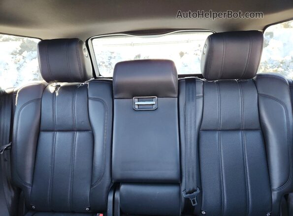 SALGS2PF0GA288226 2016 LAND ROVER RANGE Black Vista de los asientos traseros