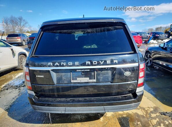 SALGS2PF0GA288226 2016 LAND ROVER RANGE Black Vista trasera