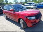 2016 Land Rover Range Rover 3.0l V6 Supercharged Hse Red vin: SALGS2PF0GA310158