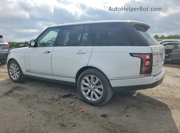 SALGS2PF1GA320309 2016 LAND ROVER RANGE Белый Задняя левая четверть