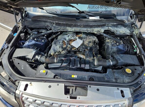 SALGS2PF3GA307304 2016 LAND ROVER RANGE Синий Вид подкапотного пространства