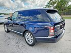 2016 Land Rover Range Rover Hse Синий vin: SALGS2PF3GA307304