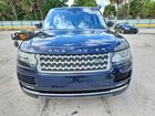 2016 Land Rover Range Rover Hse Синий vin: SALGS2PF3GA307304
